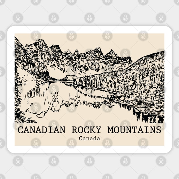 Canadian Rocky Mountains - Canada Sticker by Lakeric